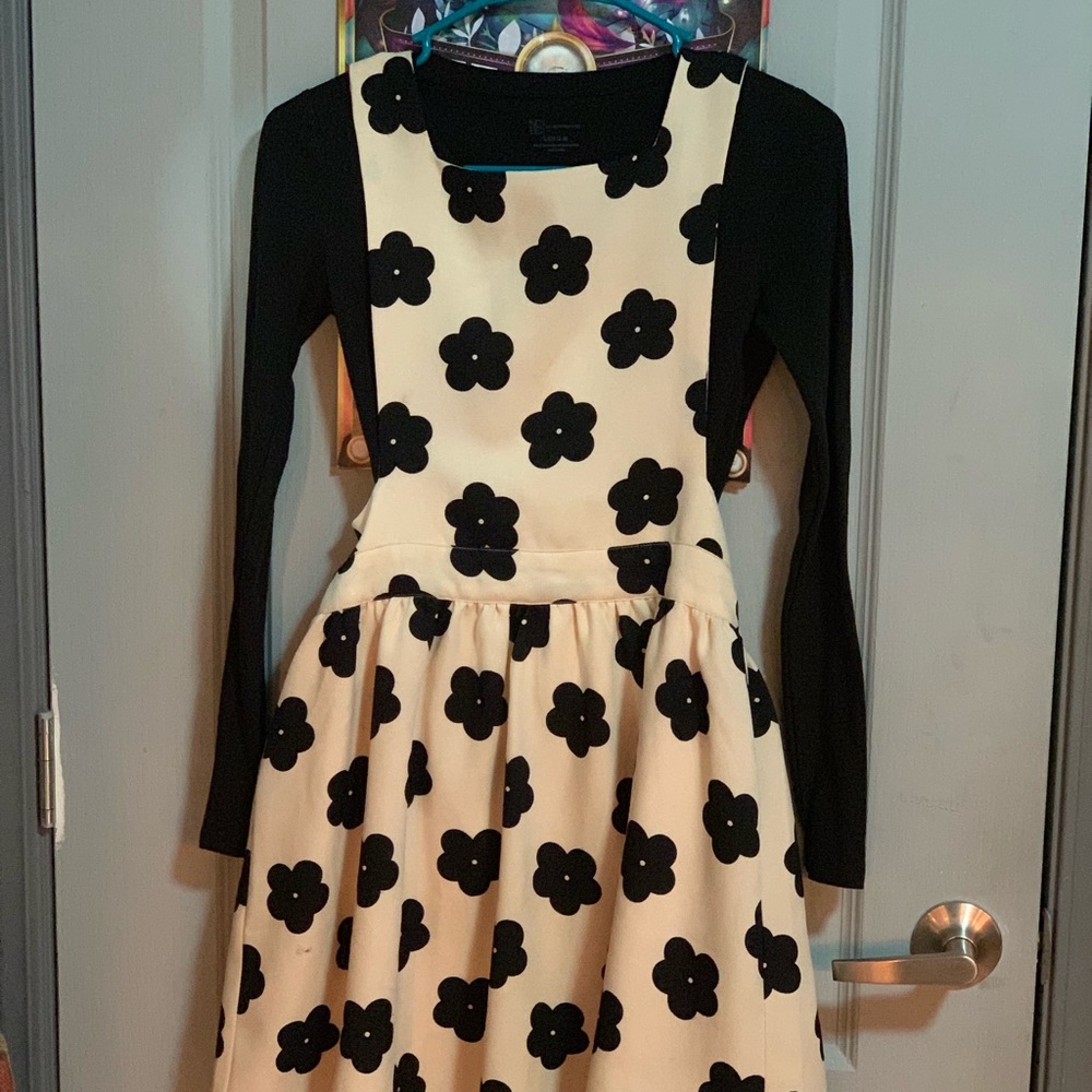 Floral Overall Dress